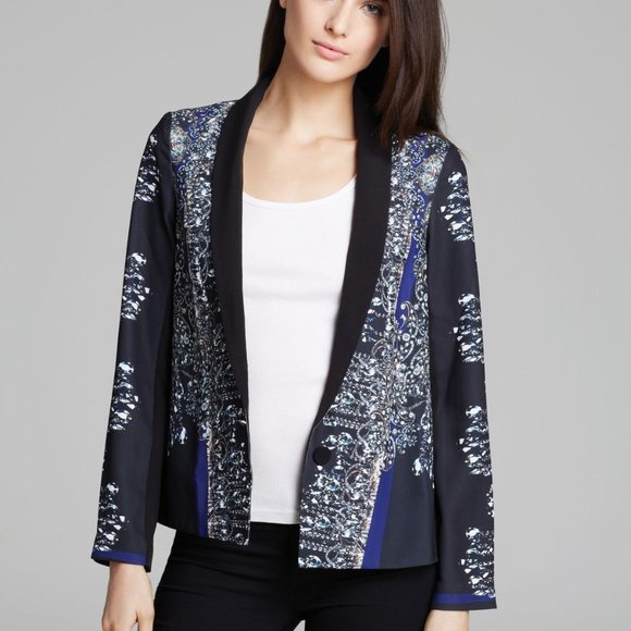 CLOVER CANION Russian Enamel Printed Jacket Size S $396 - Picture 4 of 9